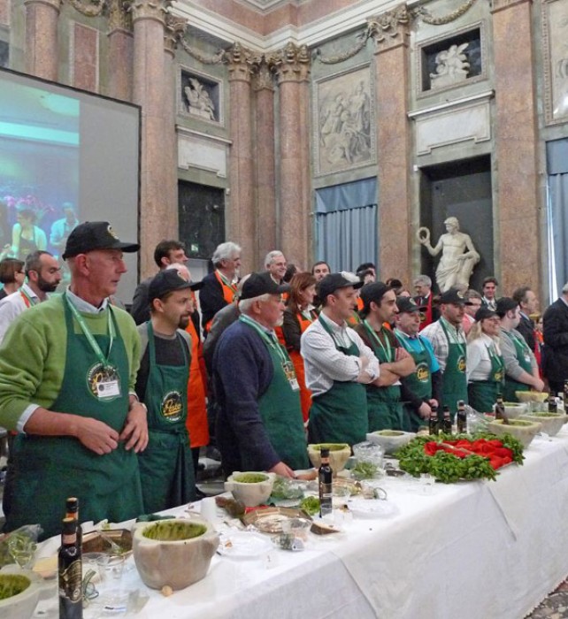 The ten finalists await the results.
