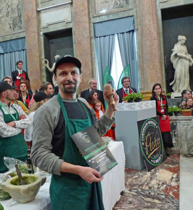 The winner, Federico Ferro, a young pharmacist from Genoa’s Sestri Levante.
