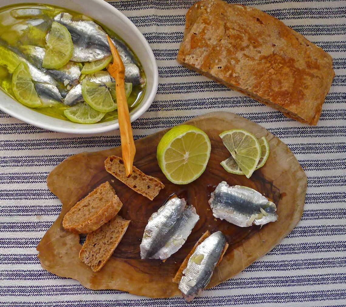 Marinated Sardines, Anchovies or Mackerel Fillets Aglaia's Table οn